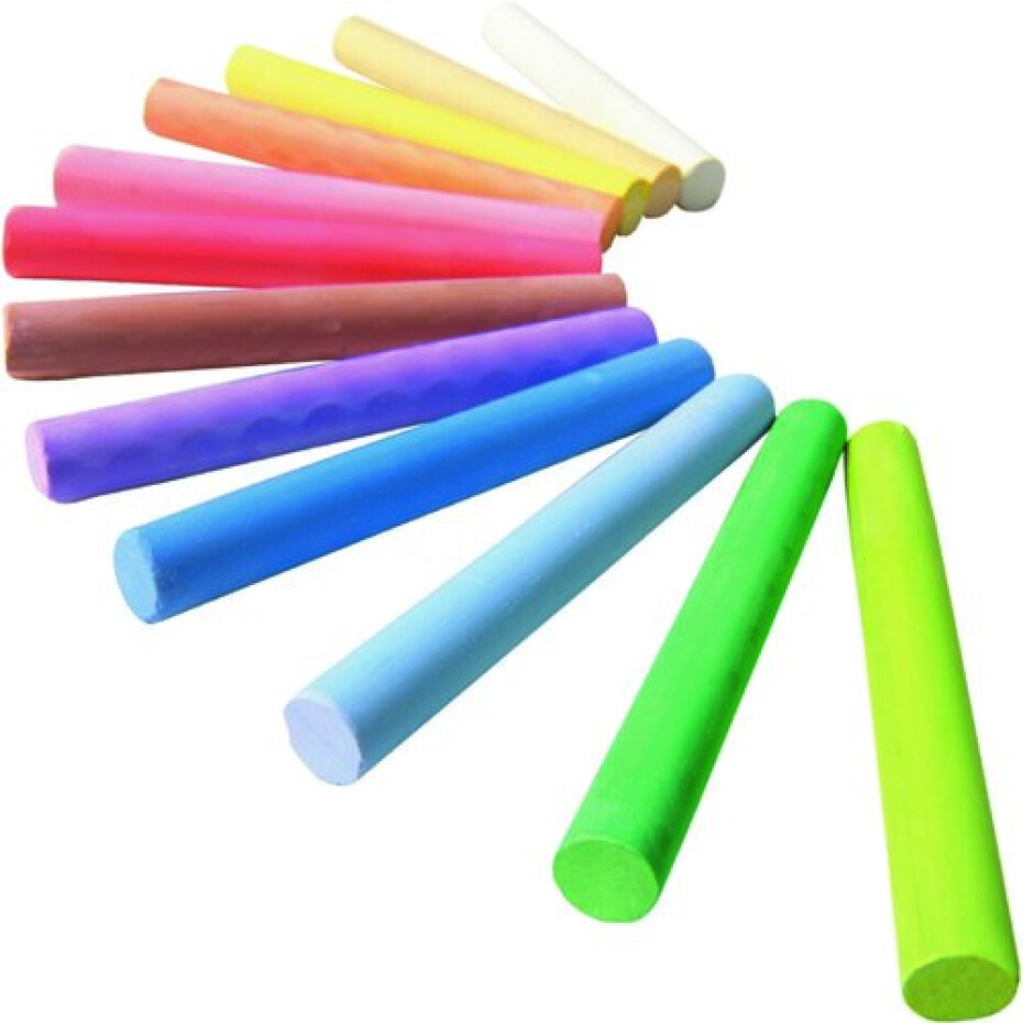 SES Sada barevných kříd pr. 10 mm, 12 ks - main (1)