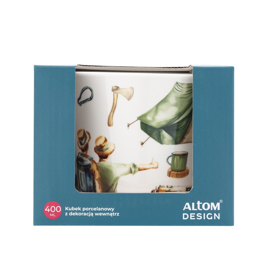 Altom Porcelánový hrnek Cestovatel v dárkovém balení, 400 ml - main (5)