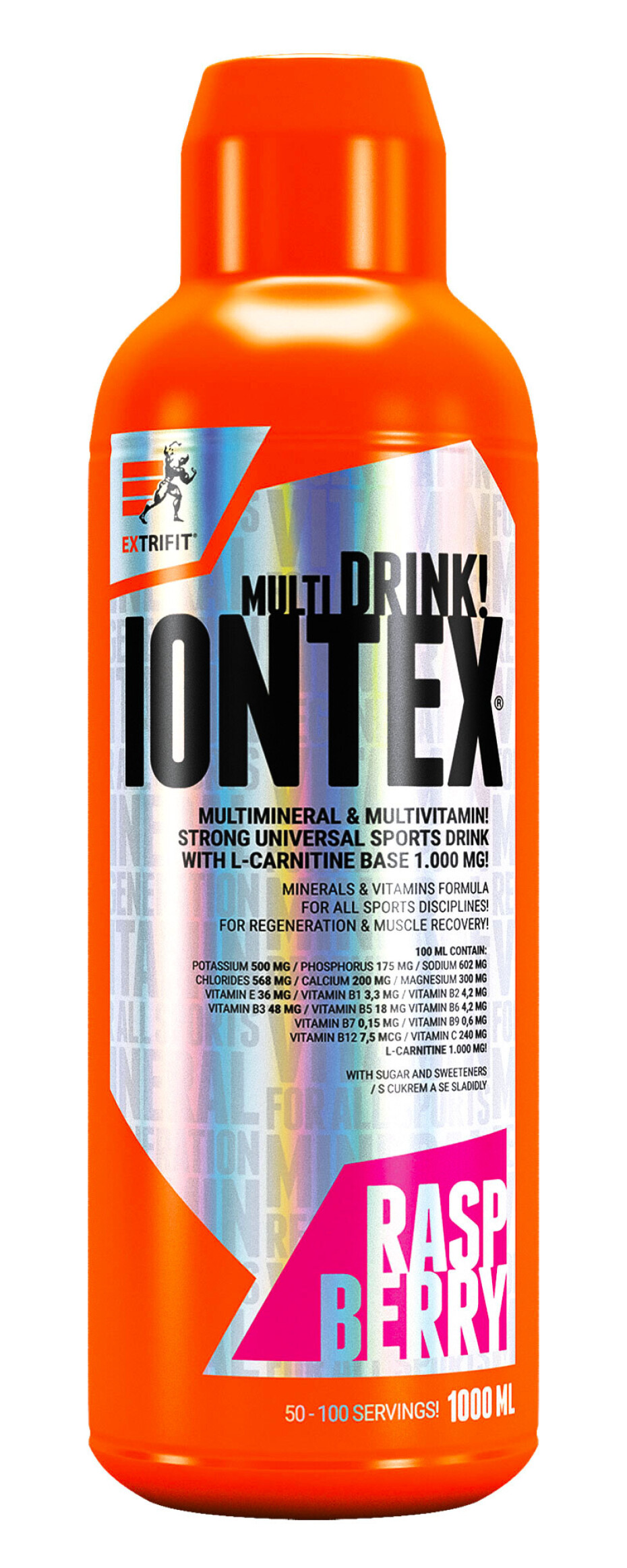 Extrifit Iontex Liquid 1000 ml zelené jablko - main (0)