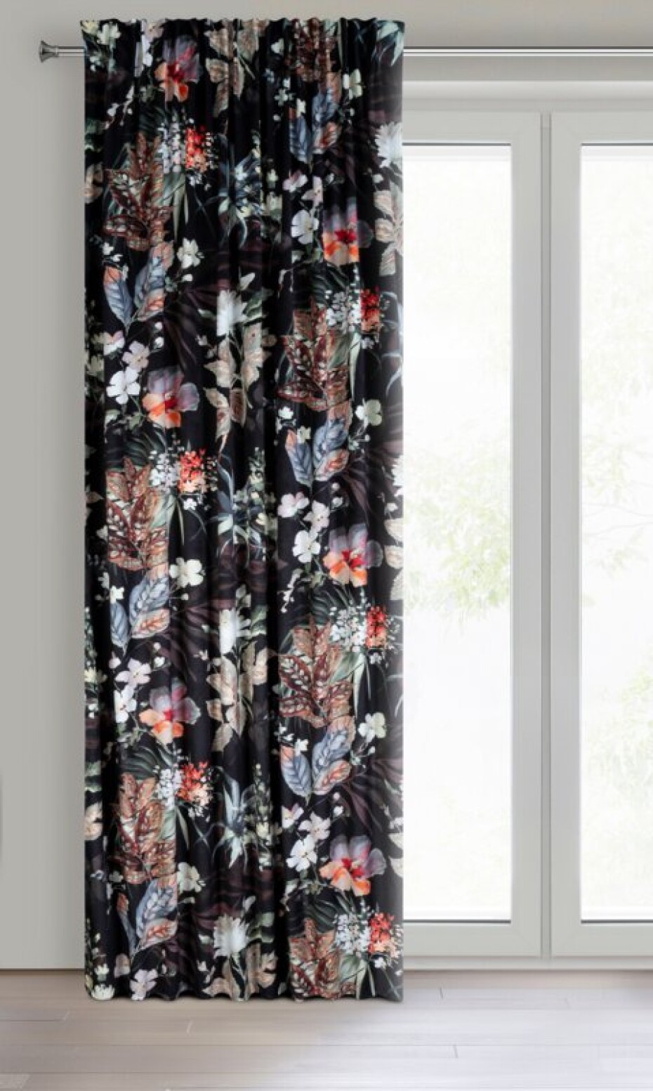 ArtFir Závěs ALANI P | černá 140 x 270 cm - main (1)