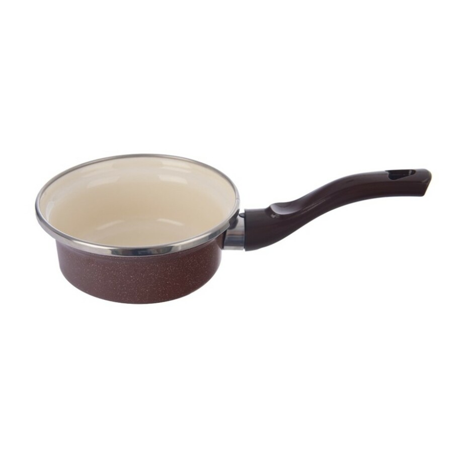 Orion Smaltovaný rendlík s lemem Brown, pr. 12 cm, pr. 12 cm - main (0)