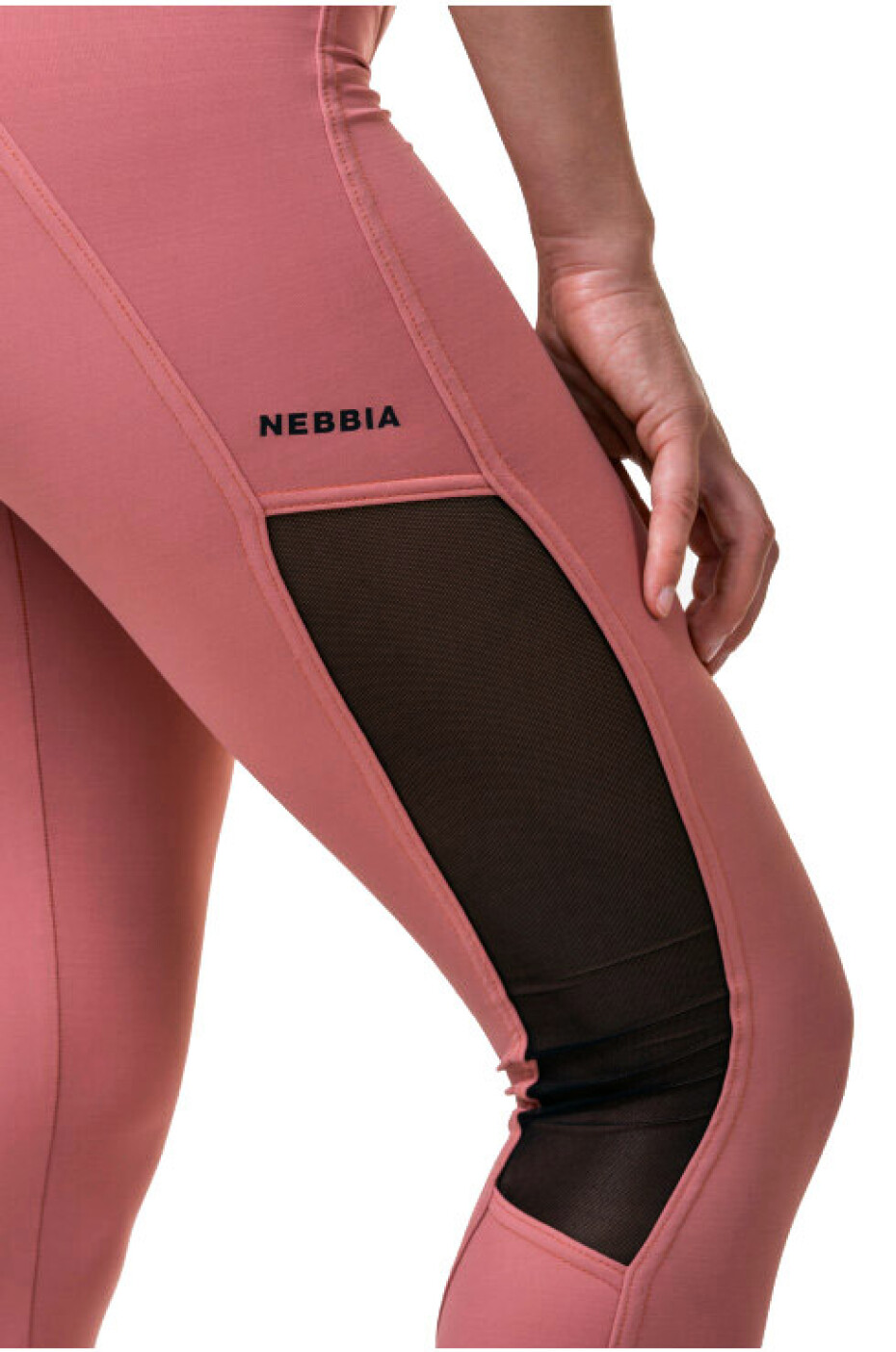 Nebbia High Waist Mesh Leggings 573 růžové - main (0)
