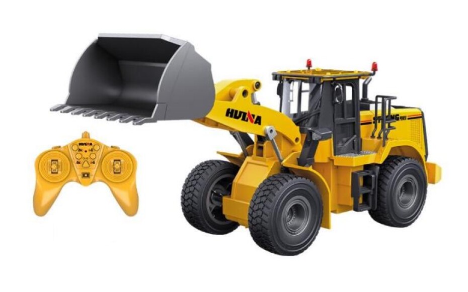 Huina RC kolový nakladač Huina 1:24 žlutá - main (0)