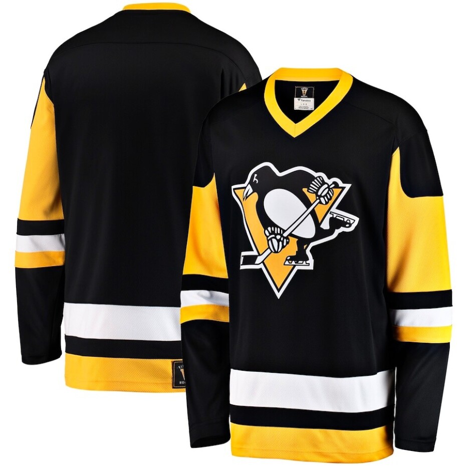 Pánský dres Fanatics Breakaway Jersey NHL Vintage Pittsburgh Penguins 1988-1992  L - main (0)