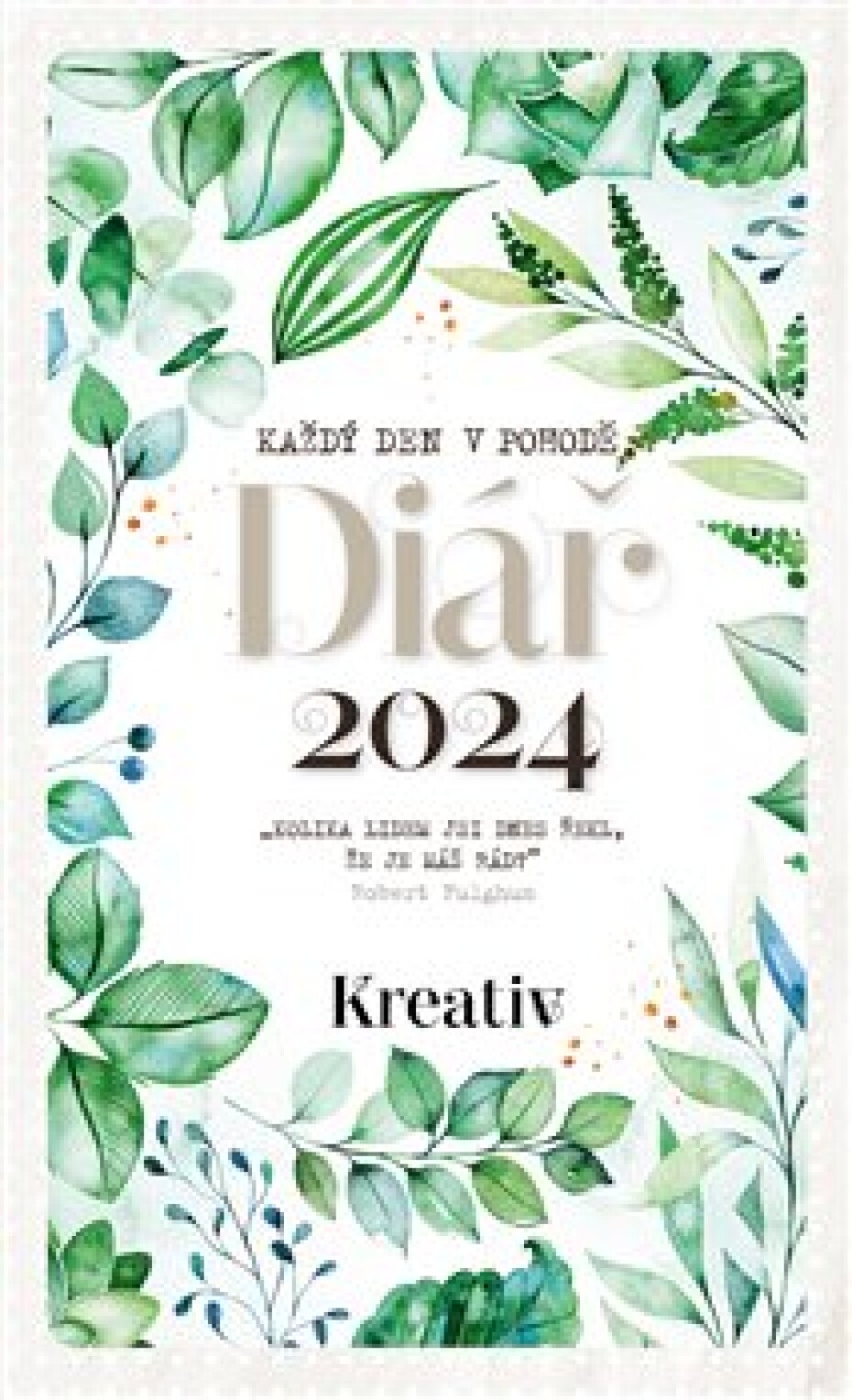 Kreativ Diář 2024 - Zelené rostliny - main (0)