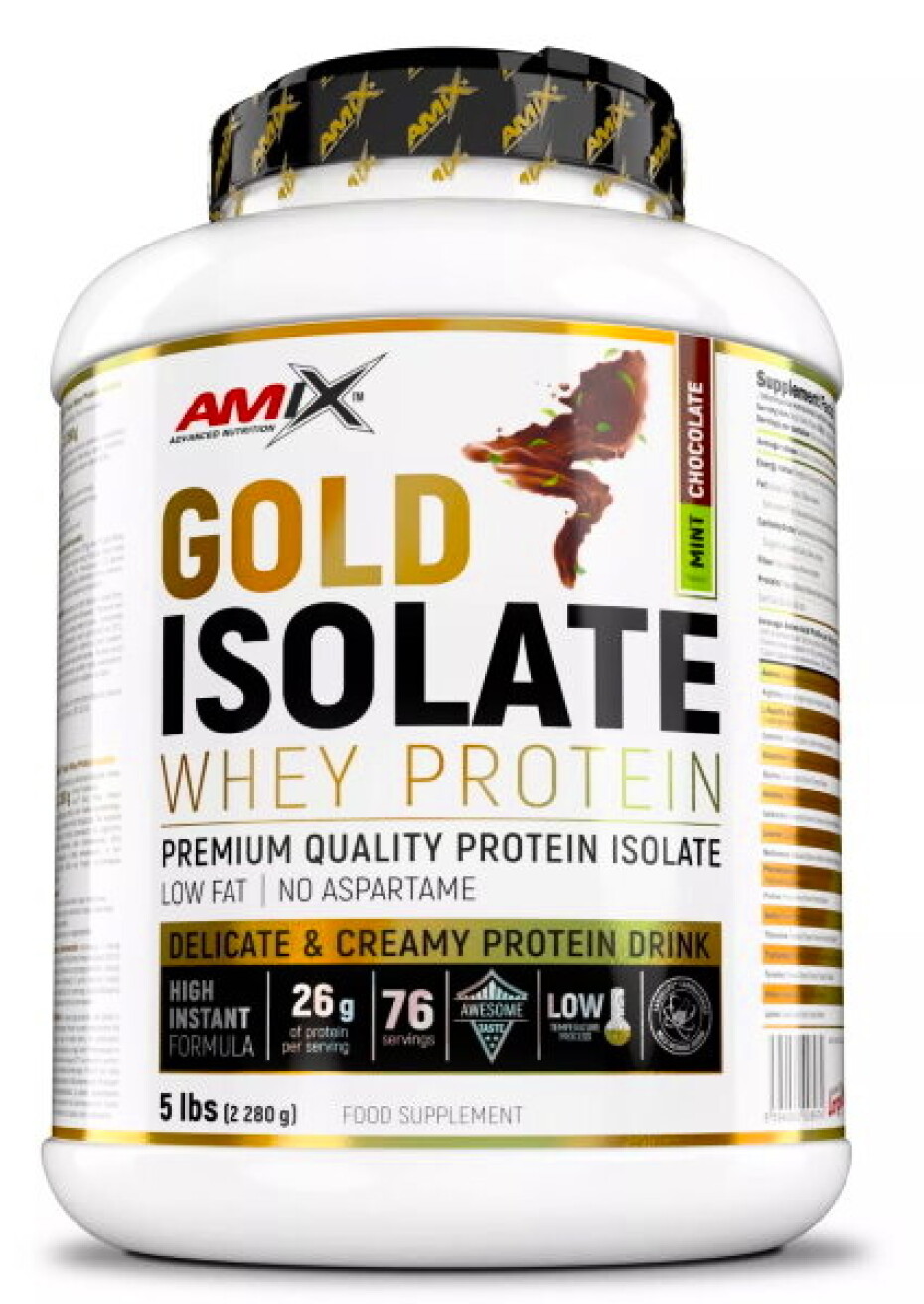 Amix Nutrition Gold Whey Protein Isolate 2280 g bez příchutě - main (5)