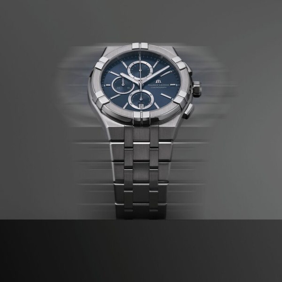 Maurice Lacroix Aikon Quartz Chronograph AI1118-SS002-430-1 - main (2)
