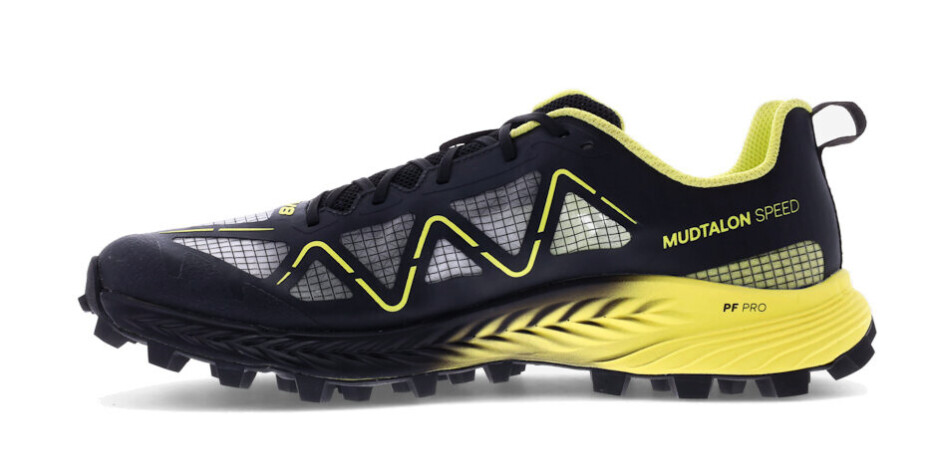Pánská běžecká obuv Inov-8 Mudtalon Speed M (Wide) Black/Yellow UK 10 - main (1)