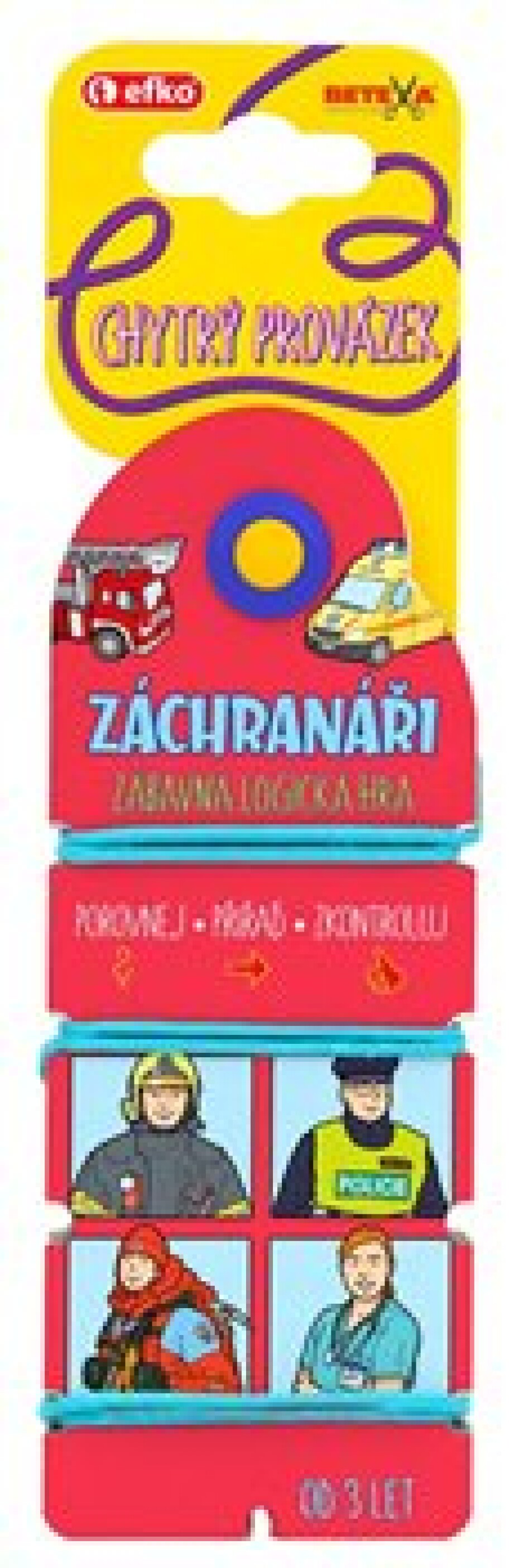 Efko Chytrý provázek Záchranáři výuková hra - main (0)