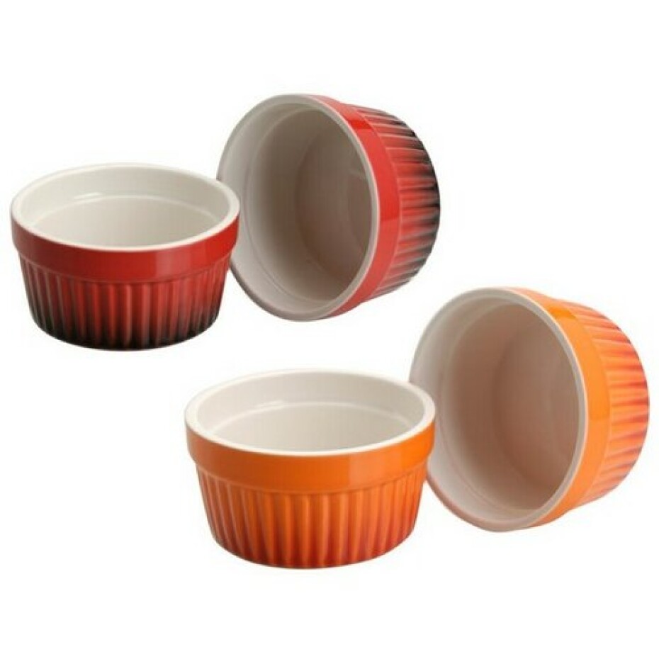 Excellent Houseware 2dílná sada zapékacích mističek, 9 x 4,6 cm - main (0)