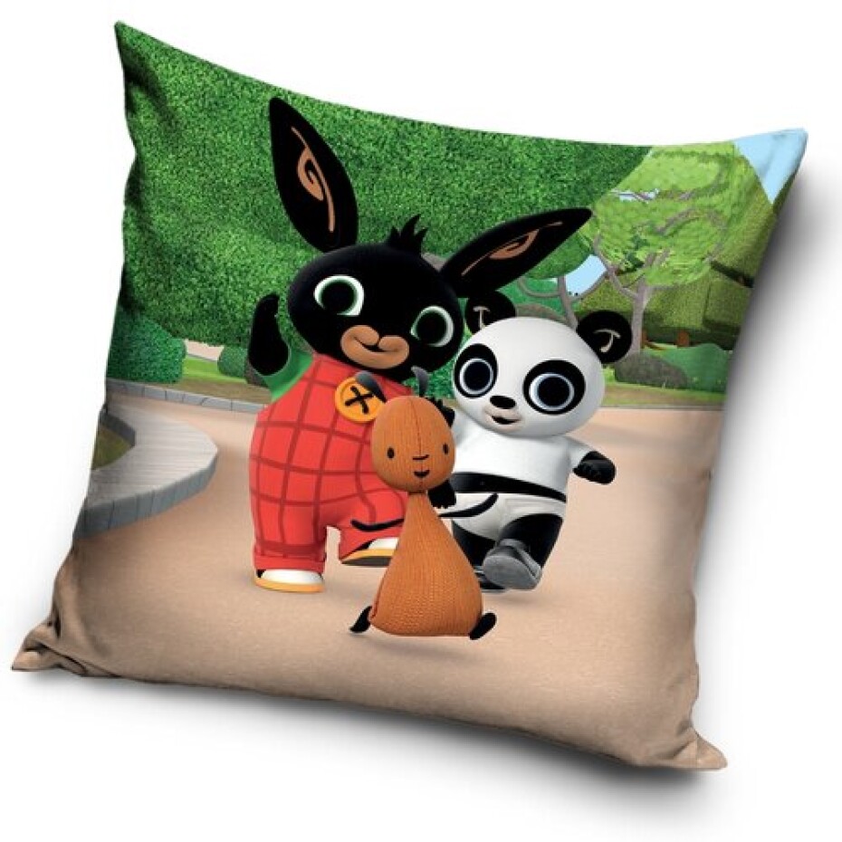 Carbotex Povlak na polštářek Králíček Bing Skotačení v Parku, 40 x 40 cm - main (0)