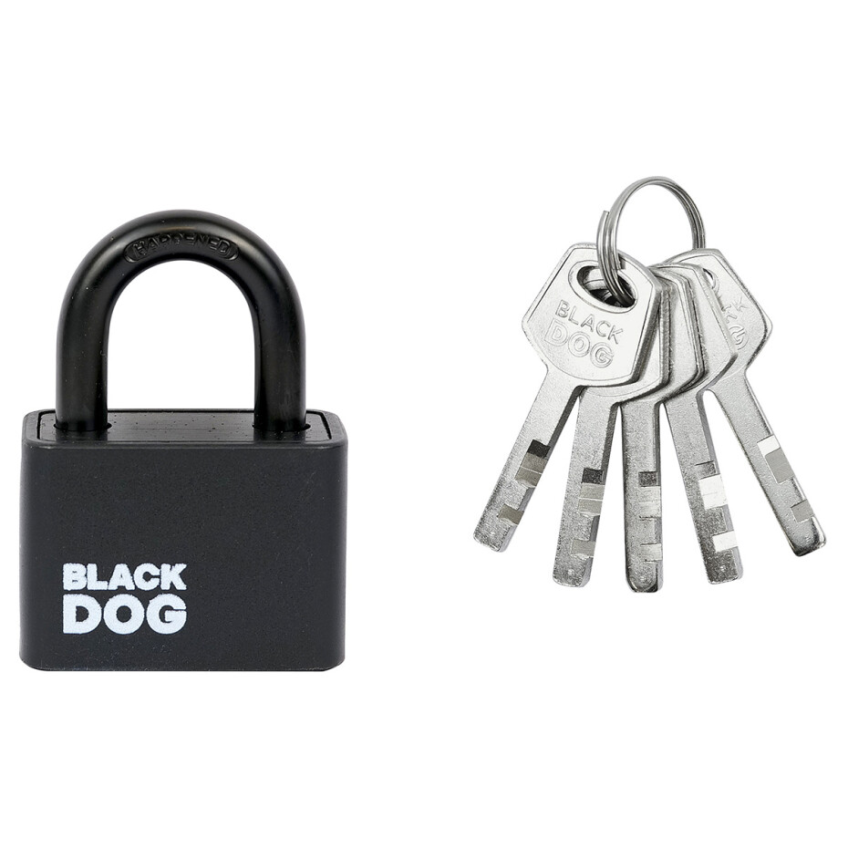 Ocelový visací zámek RV.BLACKDOG.40 - main (0)