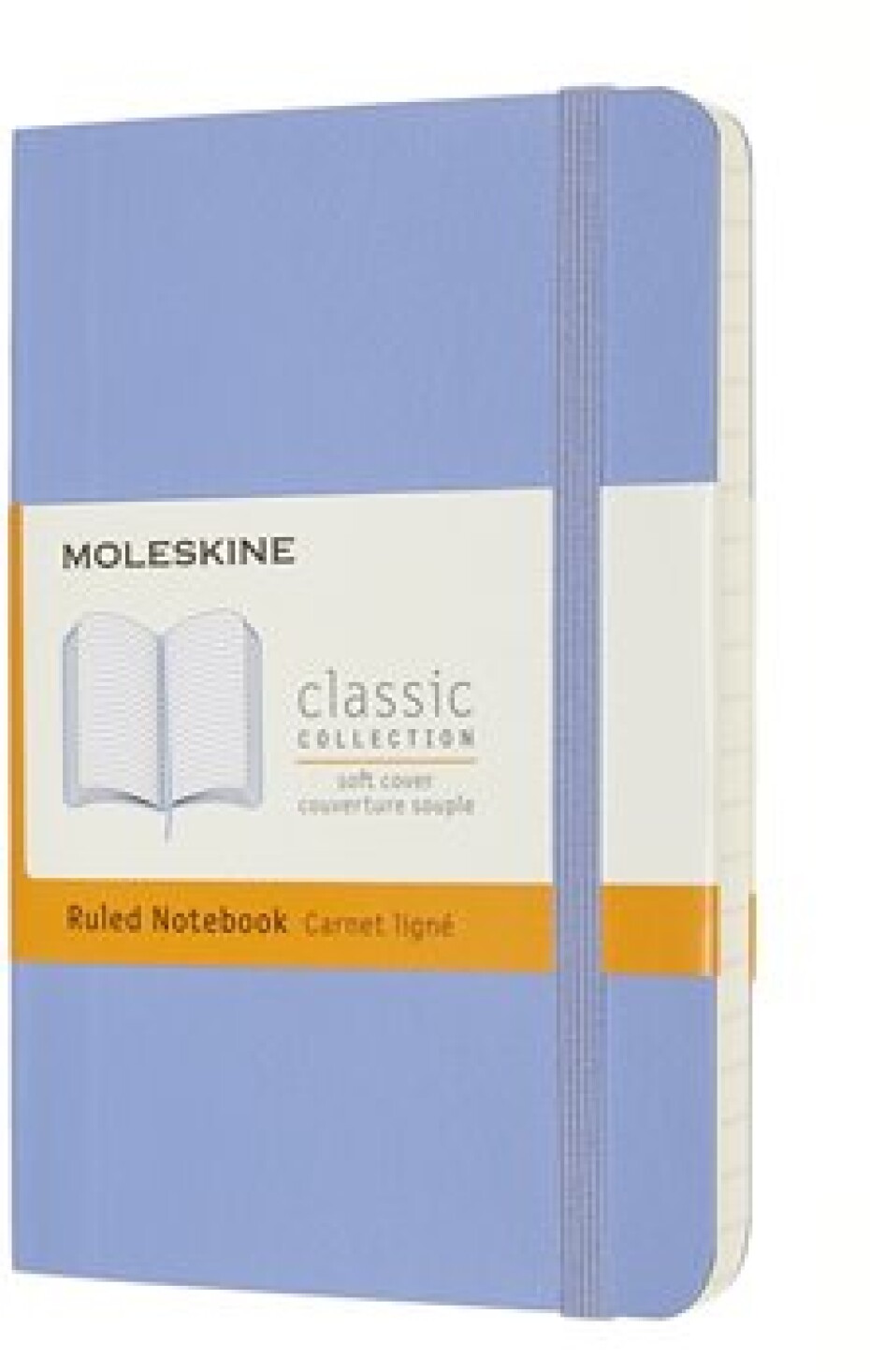 Moleskine Zápisník měkké desky A6 linkovaný nebesky modrý - main (0)