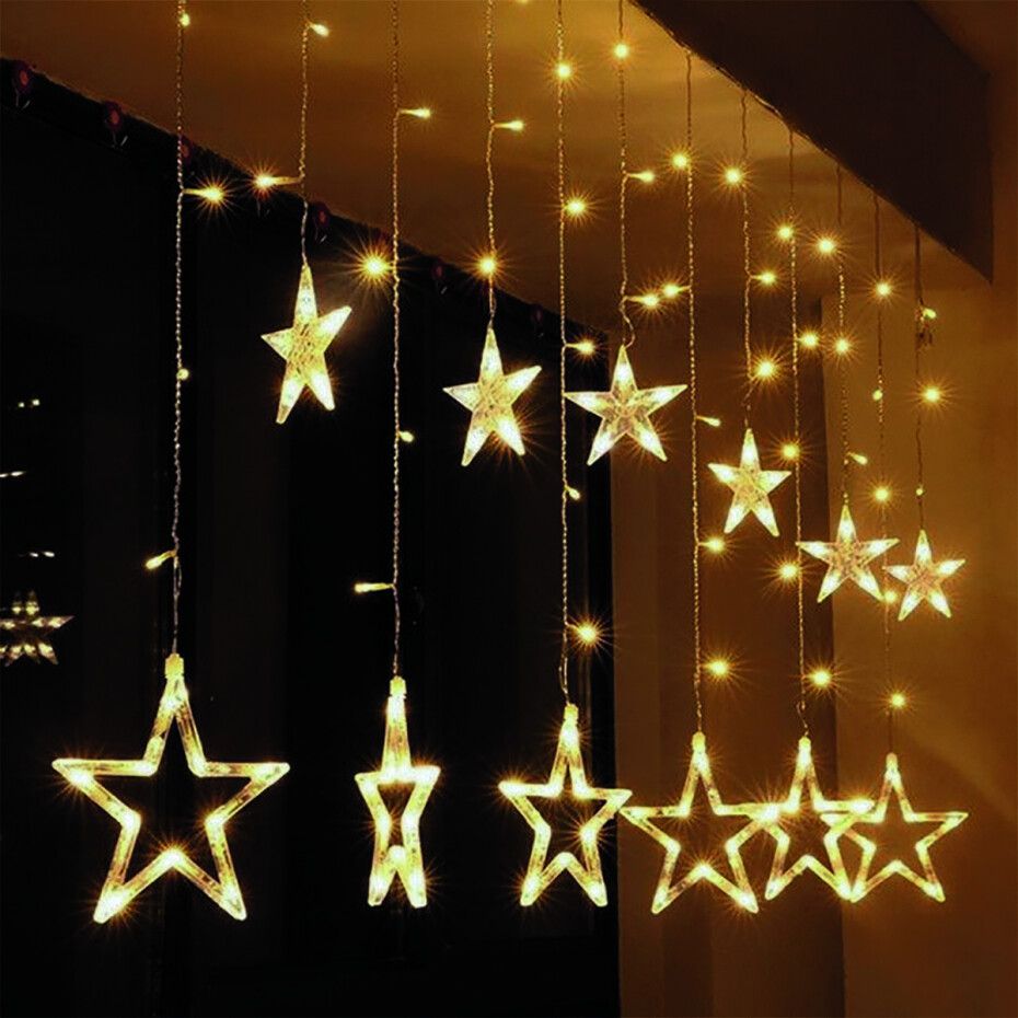 Solight Závěsné osvětlení hvězdy 1,8 m, 77 LED - main (0)