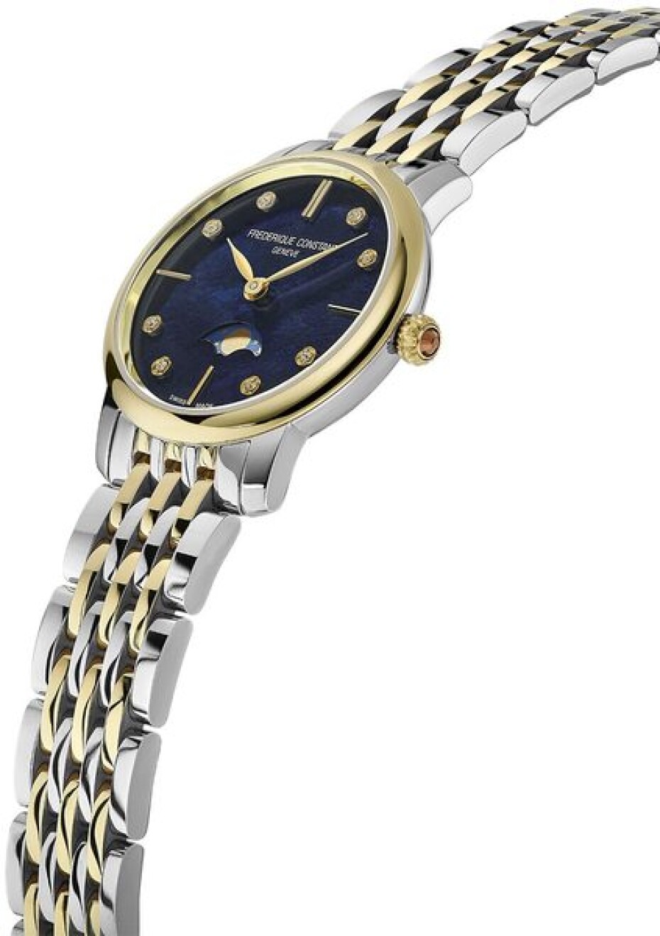 Frederique Constant Slimline Ladies Moonphase Quartz FC-206MPND1S3B - main (1)