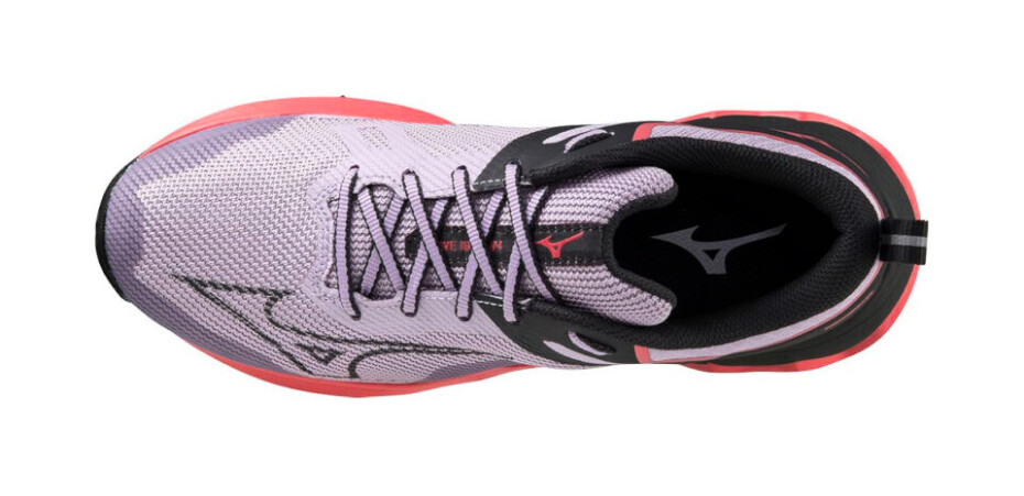 Dámská běžecká obuv Mizuno Wave Ibuki 4 Pastel Lilac/Black Oyster/Sun Kissed Coral  UK 6 - main (2)