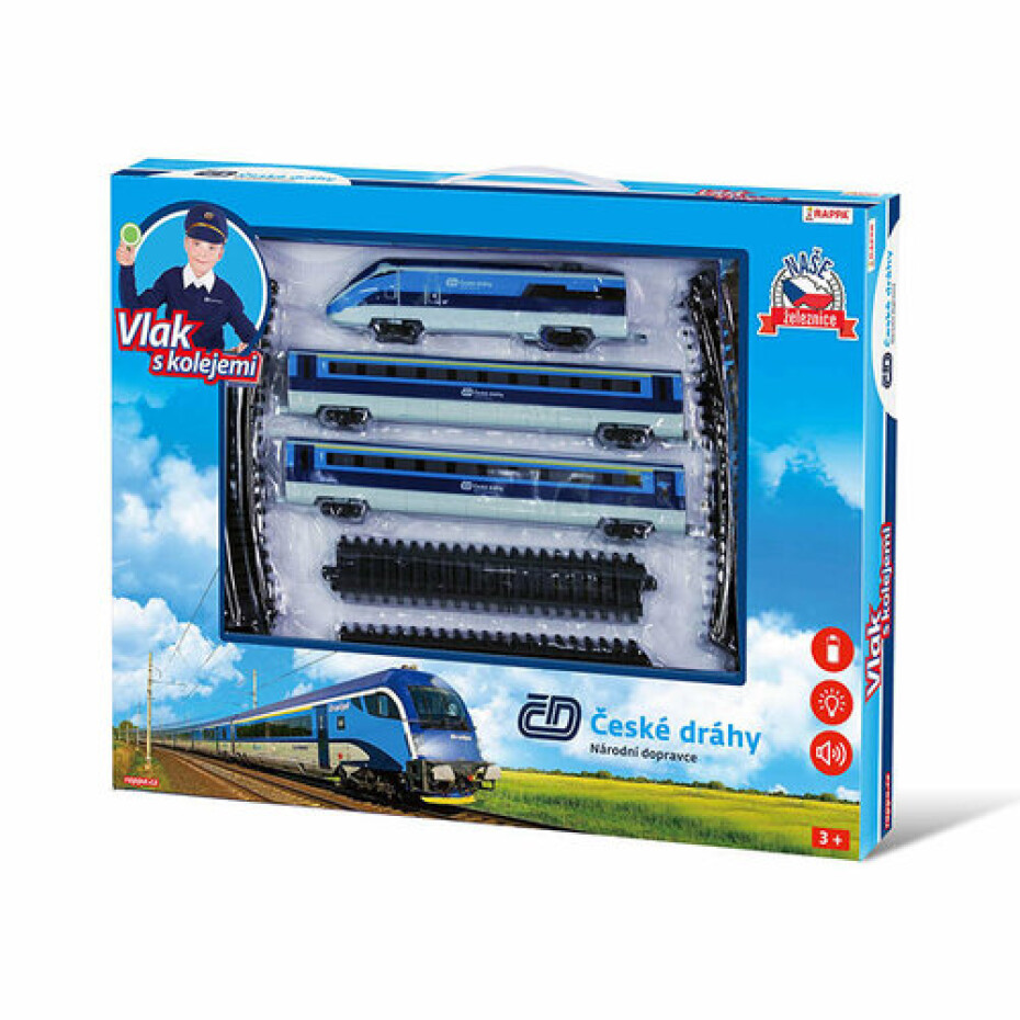 Rappa Vlak České dráhy se zvukem a světlem, 77 cm - main (7)