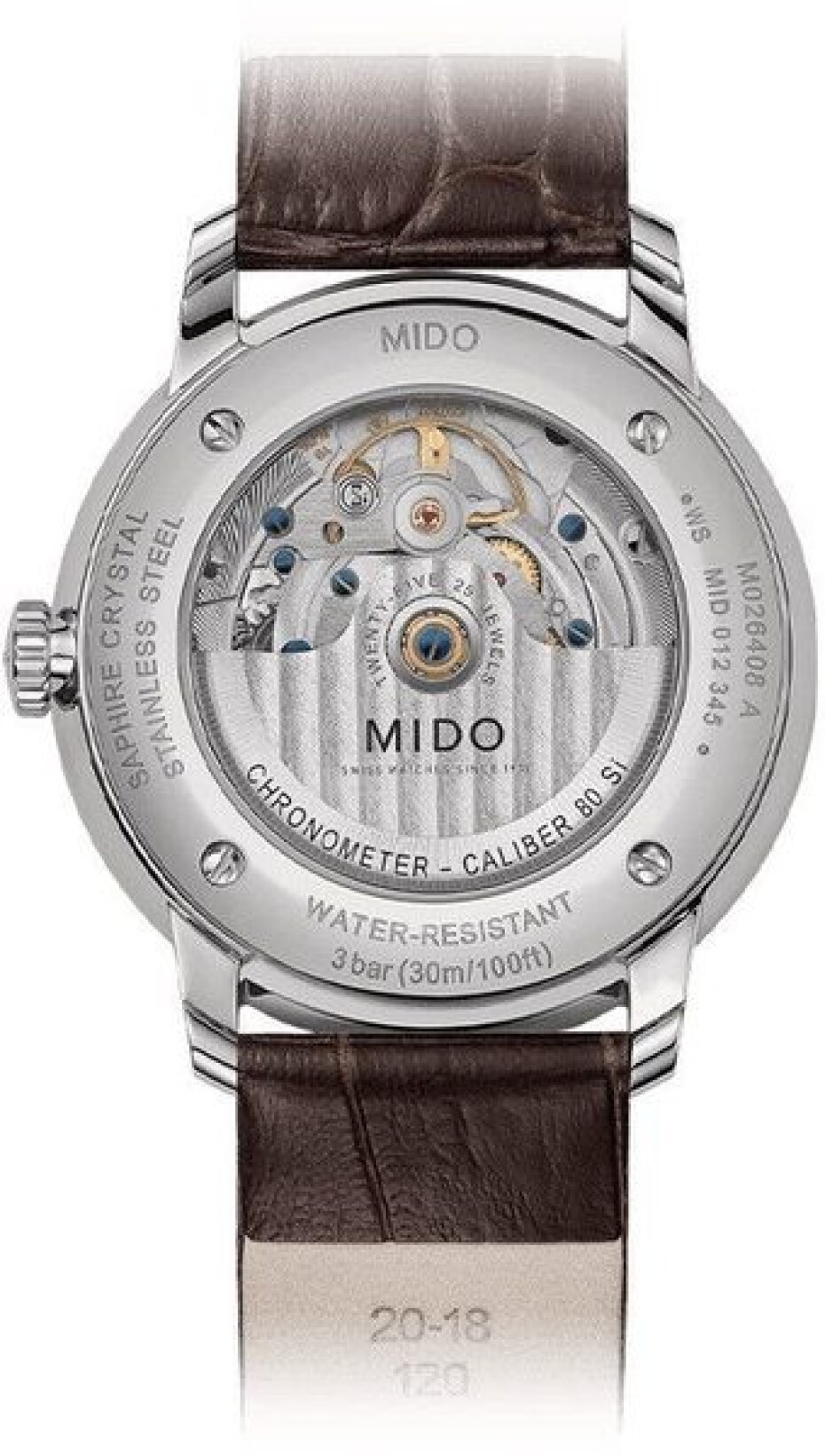 Mido Baroncelli Chronometer Silicon M027.408.16.061.00 - main (1)