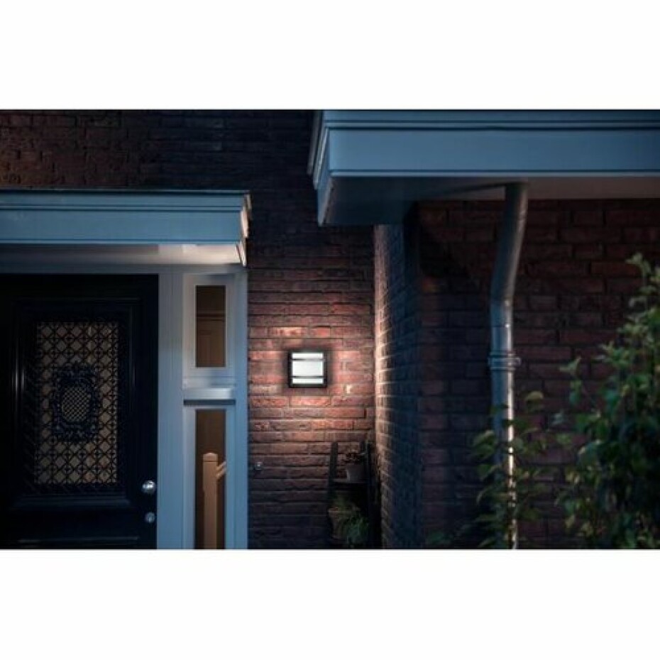 Philips 17394/93/P3 Petronia Venkovní nástěnné LED svítidlo 19 cm, antracit - main (2)