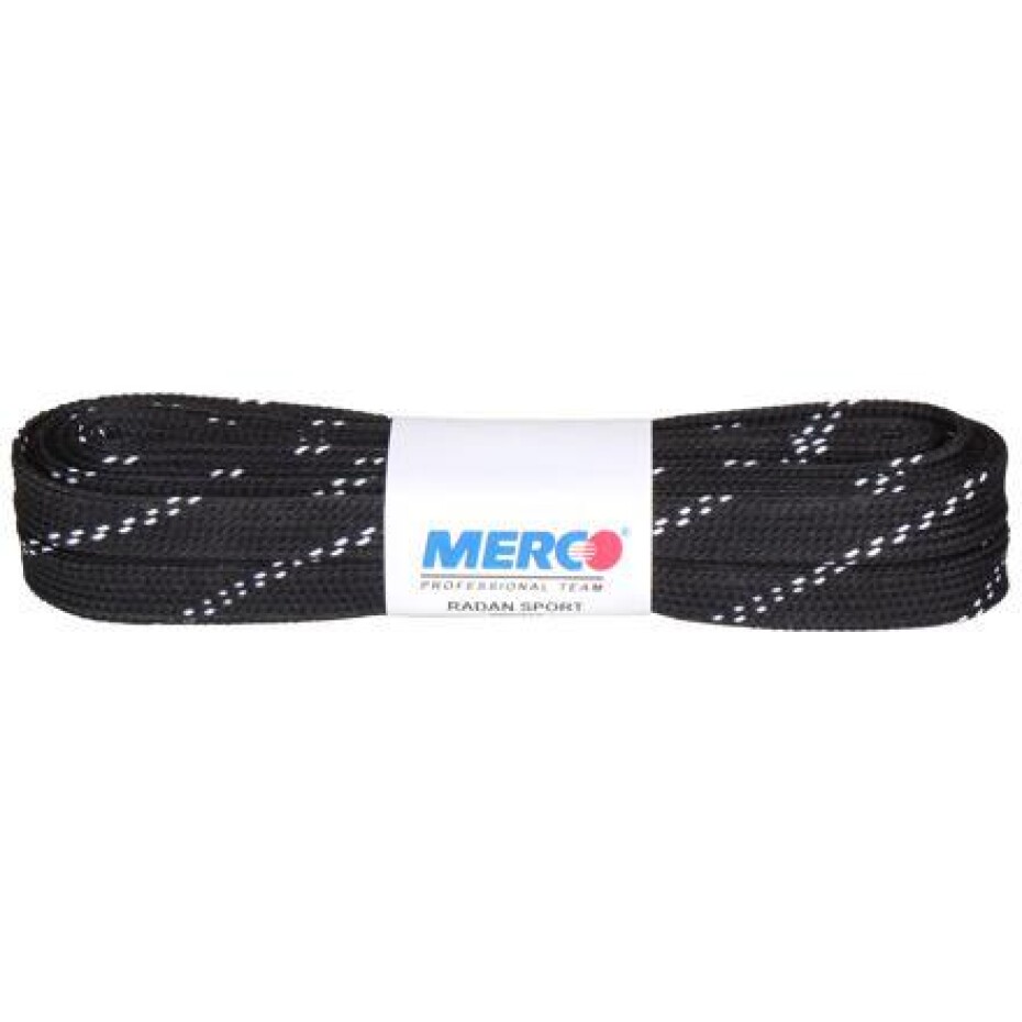 Merco PHW-10 tkaničky do bruslí voskované černá - main (0)