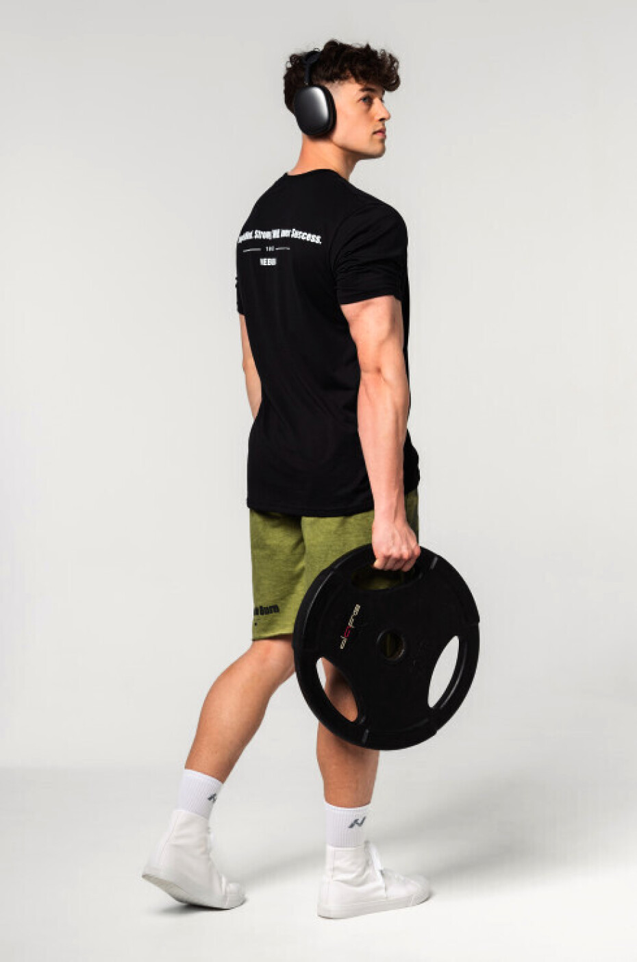 Nebbia Muscle fit tričko FLEXIN' 358 černá - main (3)