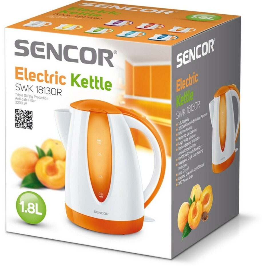 Sencor SWK 1813OR rychlovarná konvice 1,8 l, 40031677 - main (1)