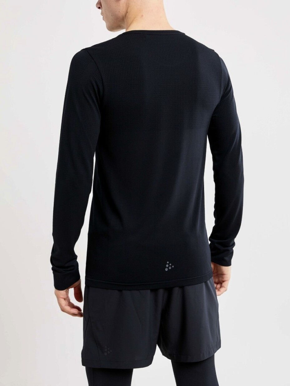 Pánské tričko Craft  Fuseknit Light LS černá M - main (1)