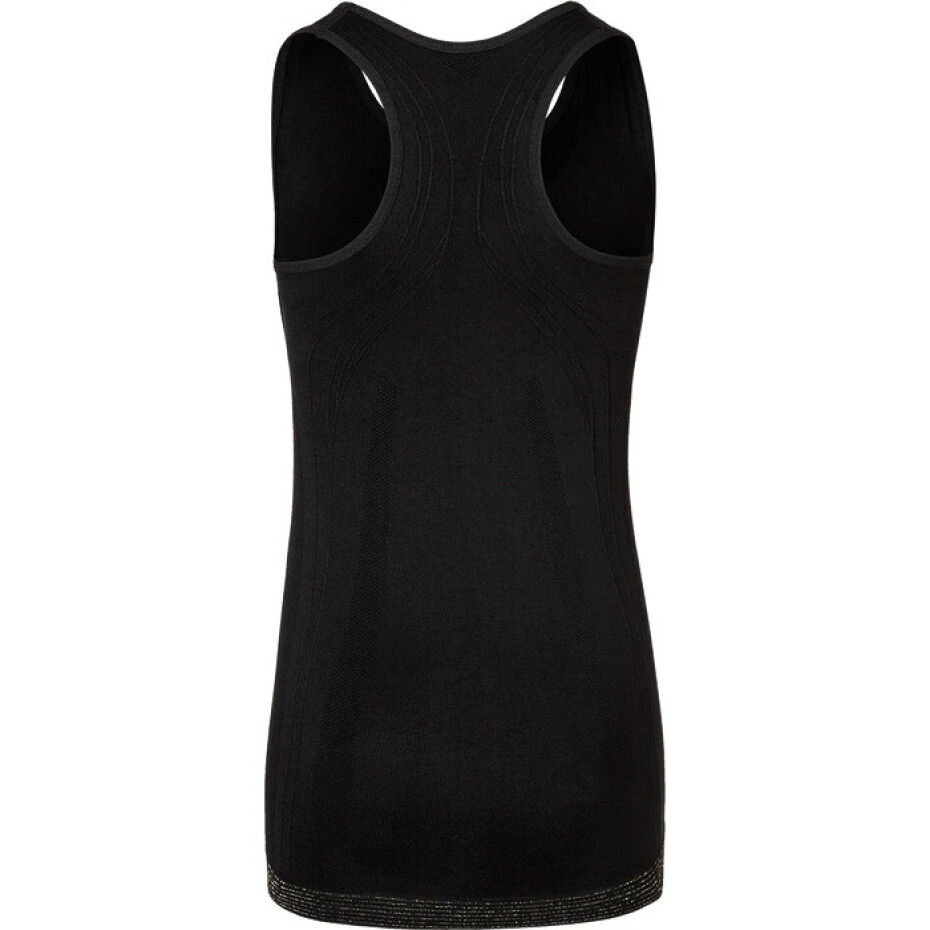 Dívčí tílko Endurance  Anyo Jr. Seamless Top Black 8/10 (128 - 146 cm) - main (1)