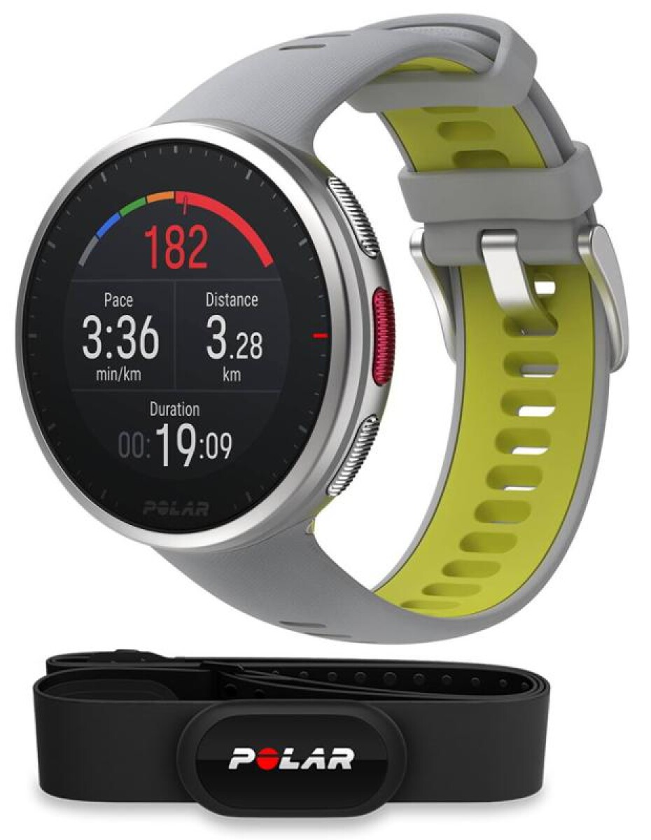 Polar VANTAGE V2 Silver/Grey Lime + HR (AKČNÍ CENA) - main (0)