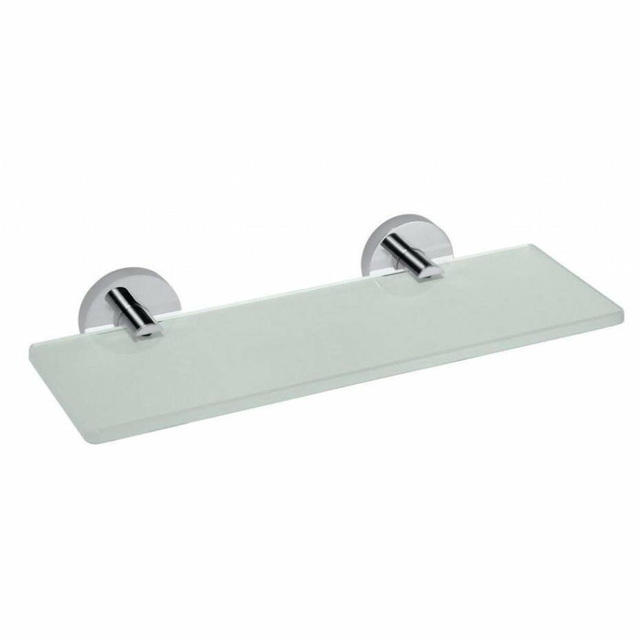SAPHO XQ601 X-Square polička na ručníky s hrazdou 65 x 11 x 21,5 cm, stříbrná - main (0)