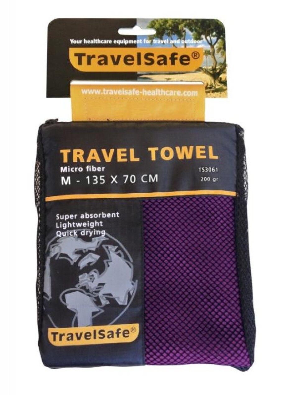 TravelSafe ručník Microfiber Towel M purple - main (0)