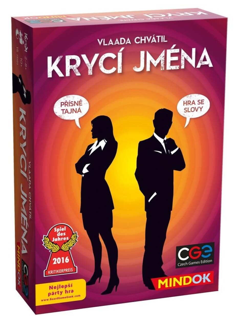 Krycí jména: Nejlepší párty hra - Vlaada Chvátil - main (0)