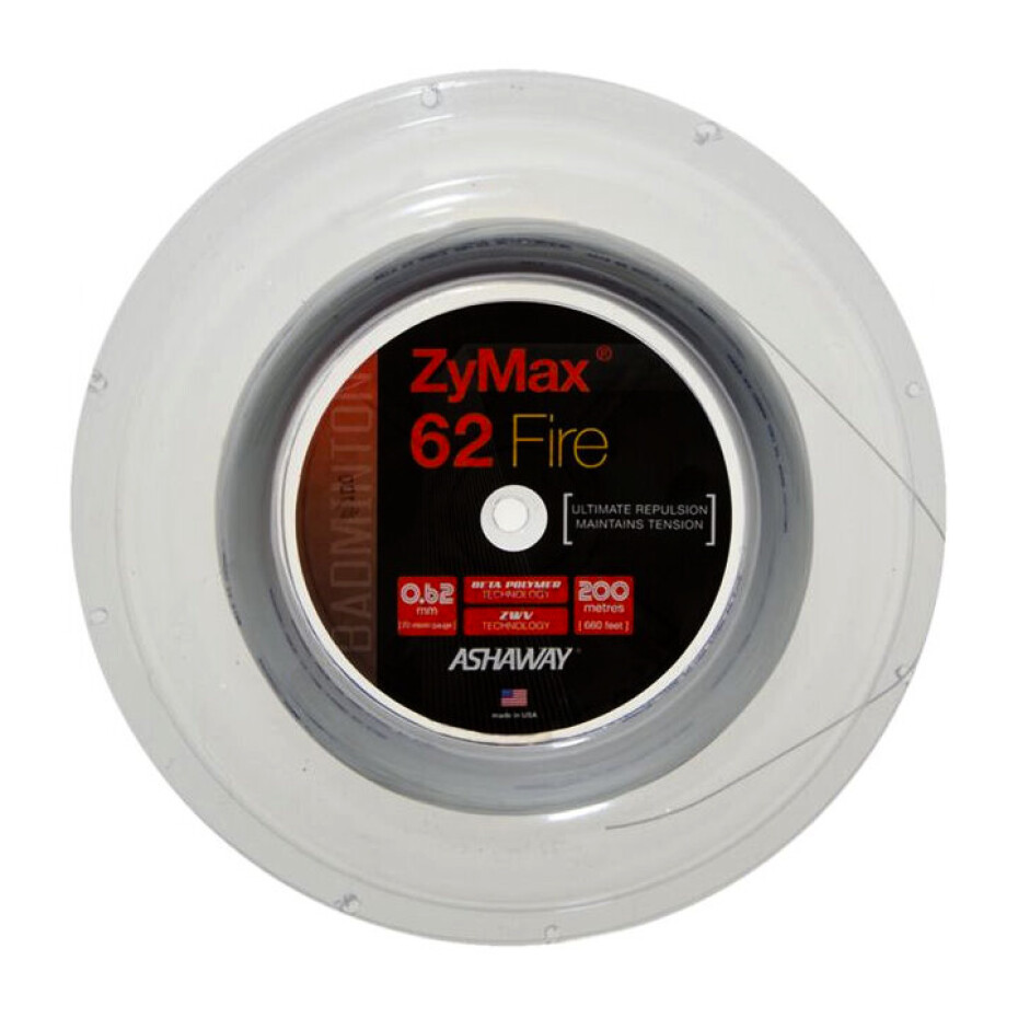 Badmintonový výplet Ashaway  Zymax 62 Fire White Rolle - main (0)