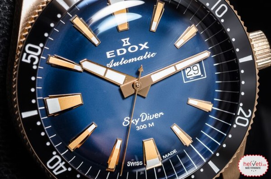 EDOX Skydiver Date Automatic 80126-BRN-BUIDR Limited Edition - main (6)