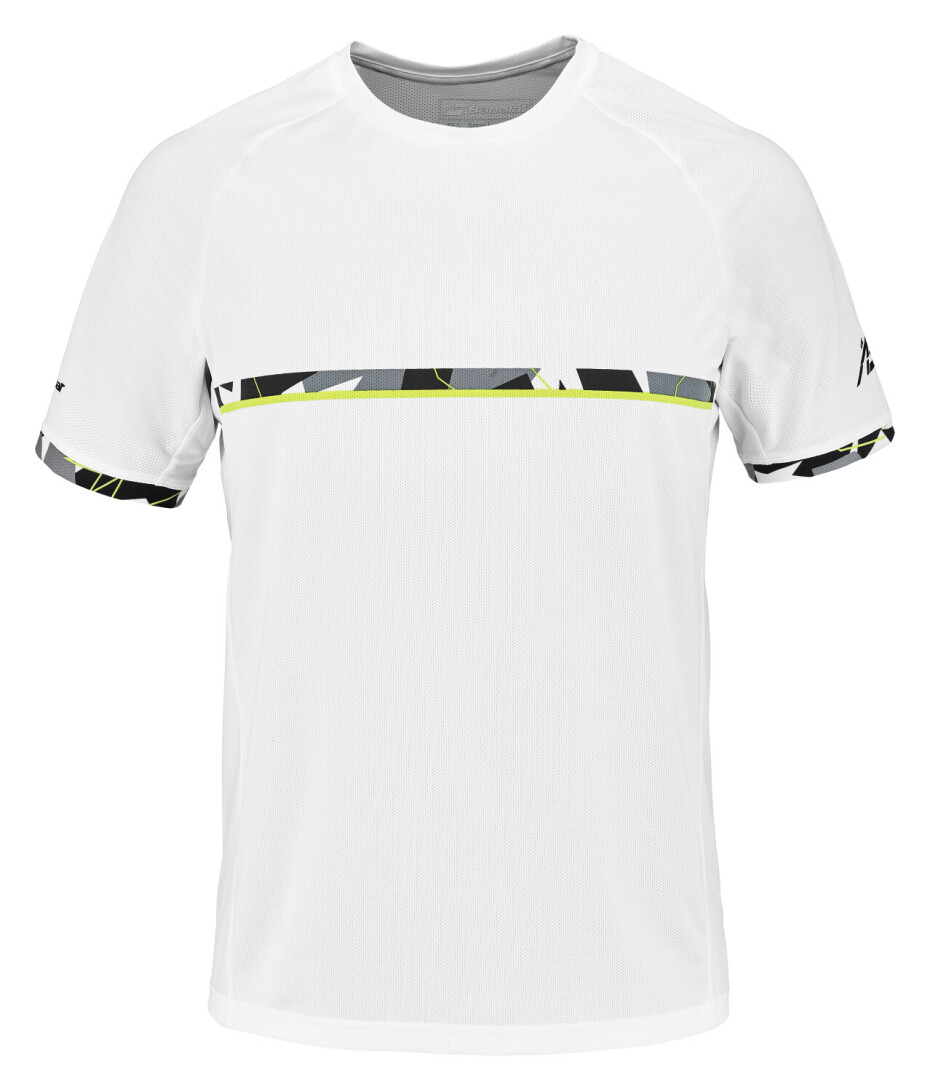 Pánské tričko Babolat  Aero Crew Neck Tee Men White XL - main (0)