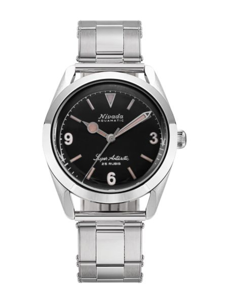 Nivada Grenchen Super Antarctic 3.6.9 Black Vintage - Oyster - main (0)
