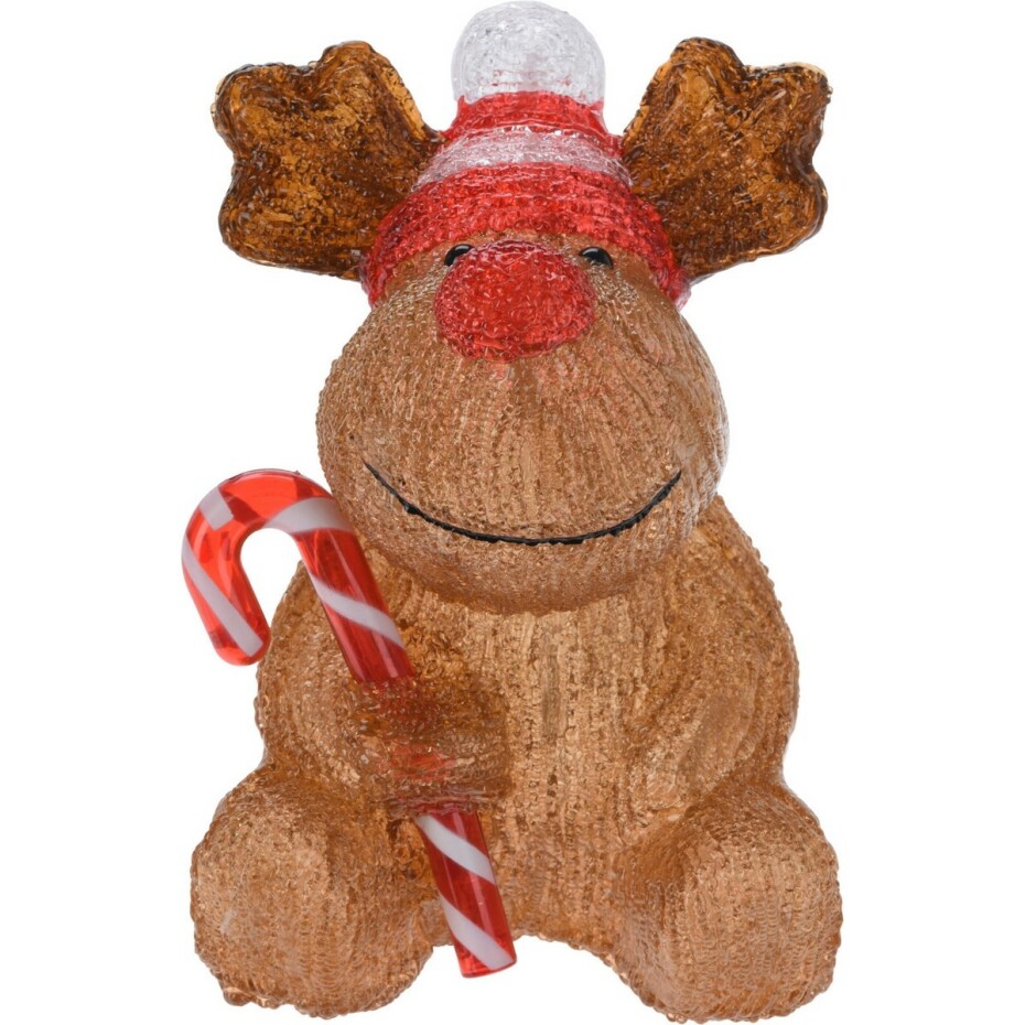 Vánoční LED dekorace Candy reindeer, 24 cm - main (0)