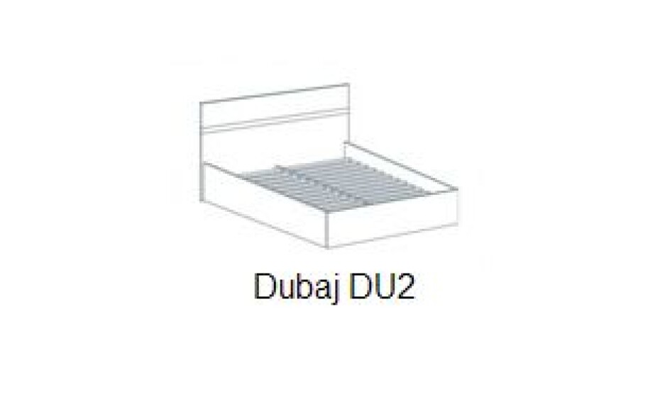 ArtStol Ložnice DUBAJ | bílá/černá - main (5)