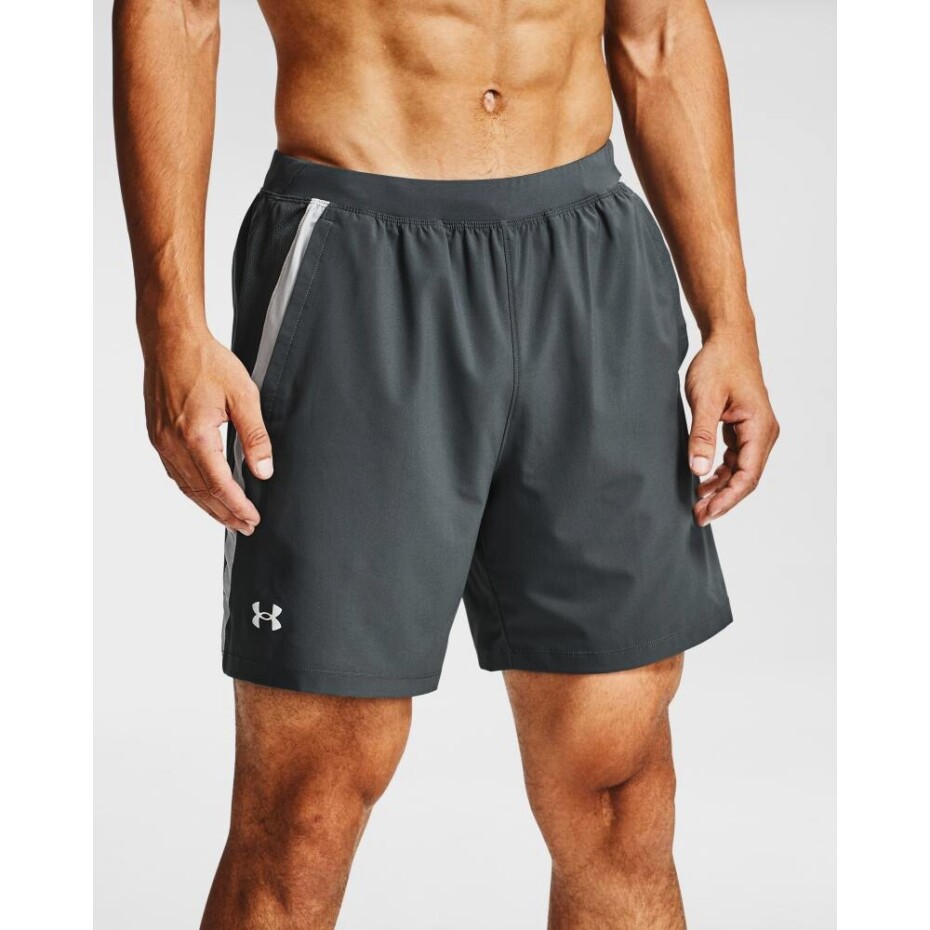 Pánské šortky Under Armour  Launch SW 7'' Branded STS gray XL - main (4)