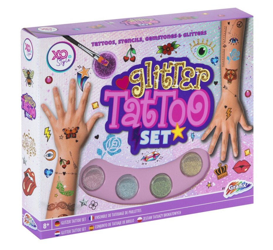 Sada na tetování třpytivá - Craft Creative - main (0)