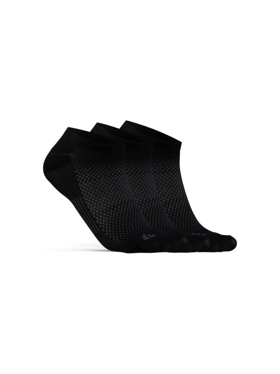 Ponožky Craft Core Dry Footies 3-Pack Black  34-36 - main (0)