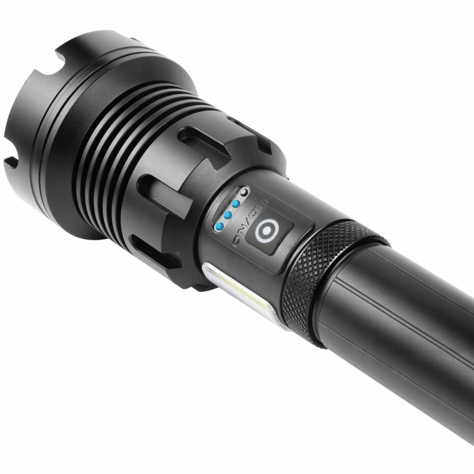 Retlux RLP 401 Taktická ruční nabíjecí LED svítilna, dosvit 800 m, výdrž 15 h - main (5)