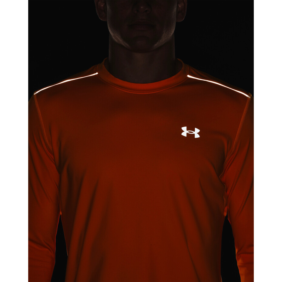 Pánské tričko Under Armour  Empowered LS Crew Omega Orange L - main (3)