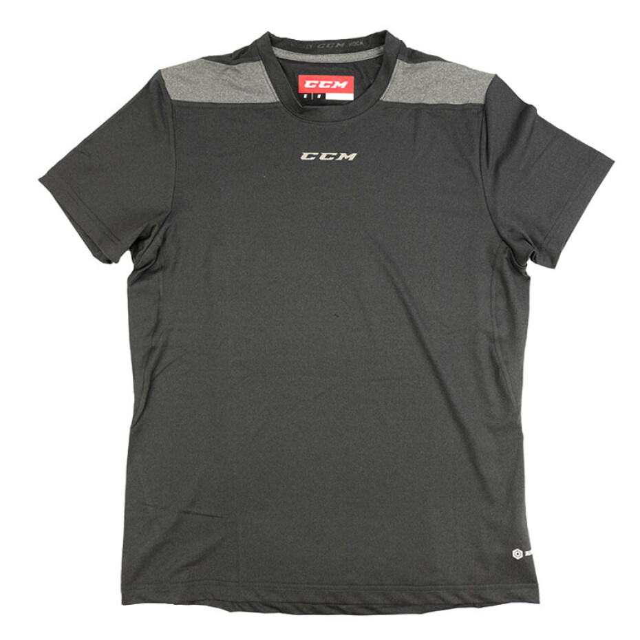 Pánské tričko CCM  Premium Tech Tee   S, černá - main (0)