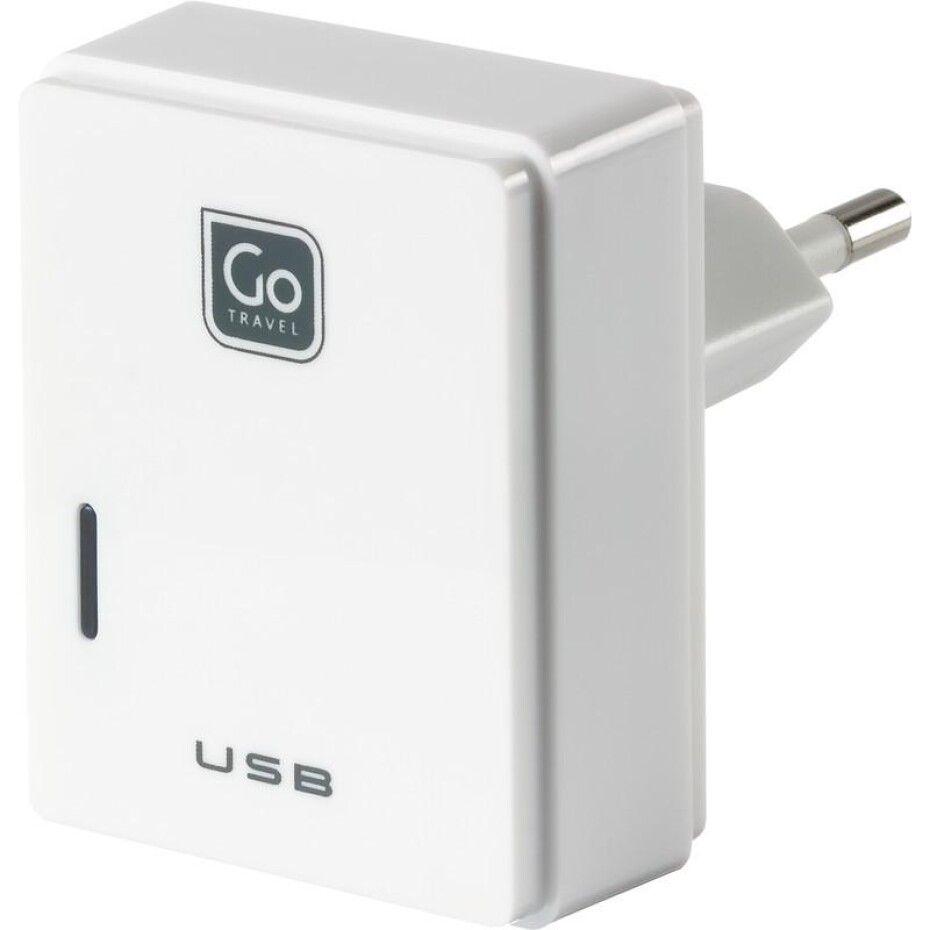 Go Travel USB nabíječka s micro USB a konektorem pro Evropu - main (0)