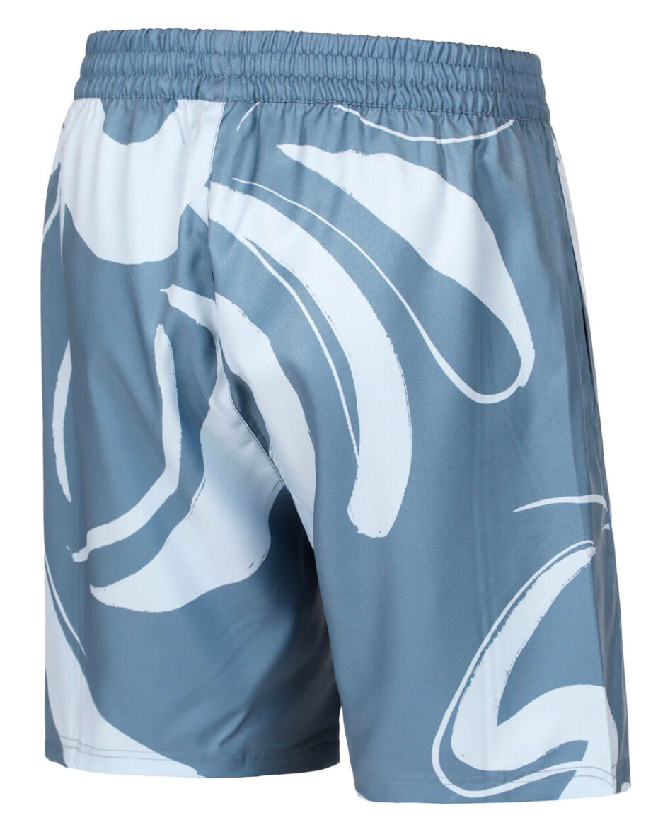 Pánské šortky Fila  Shorts Leo Captains Blue/Print L - main (1)