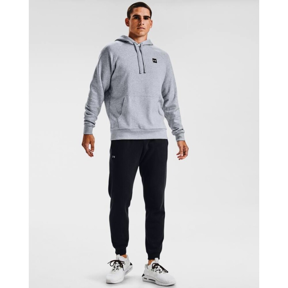 Pánská mikina Under Armour  Rival Fleece Hoodie grey XXL - main (4)