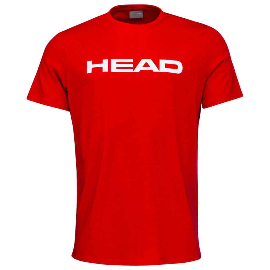 Pánské tričko Head  Club Basic T-Shirt Men Red L - main (0)