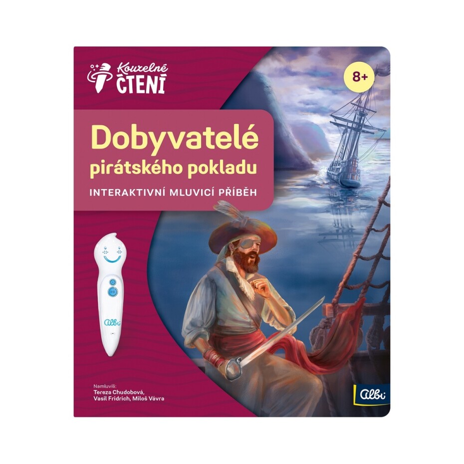 Kouzelné čtení Kniha Dobyvatelé pirátského pokladu - main (3)