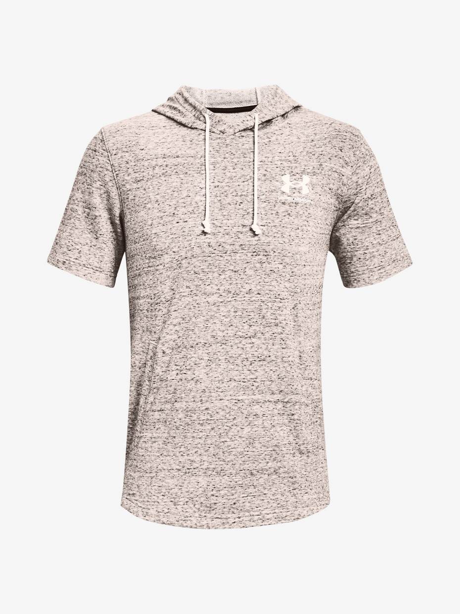 Pánská mikina Under Armour  Rival Terry LC SS HD-WHT M - main (4)